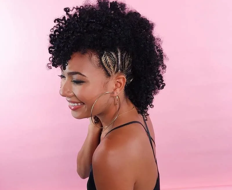 black women mohawk hairstyles