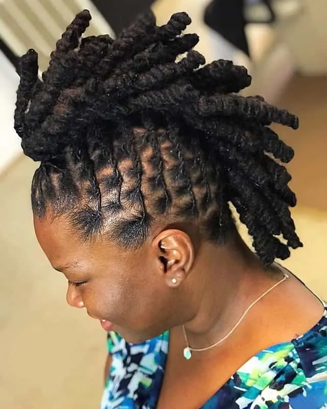 black women mohawk hairstyles
