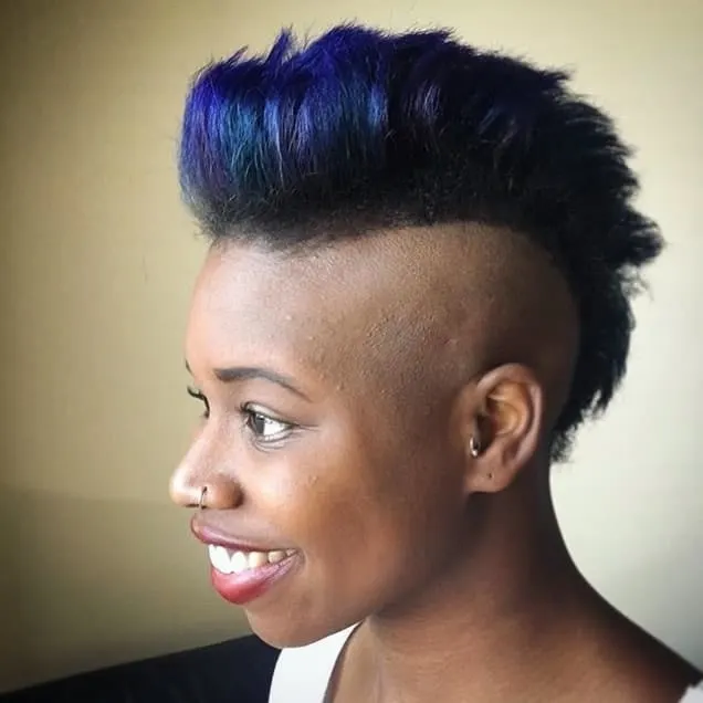 45 Fashionable Mohawk Hairstyles For Black Women 2024 Updated   Mohawk Hairstyles For Black Women 6 .webp