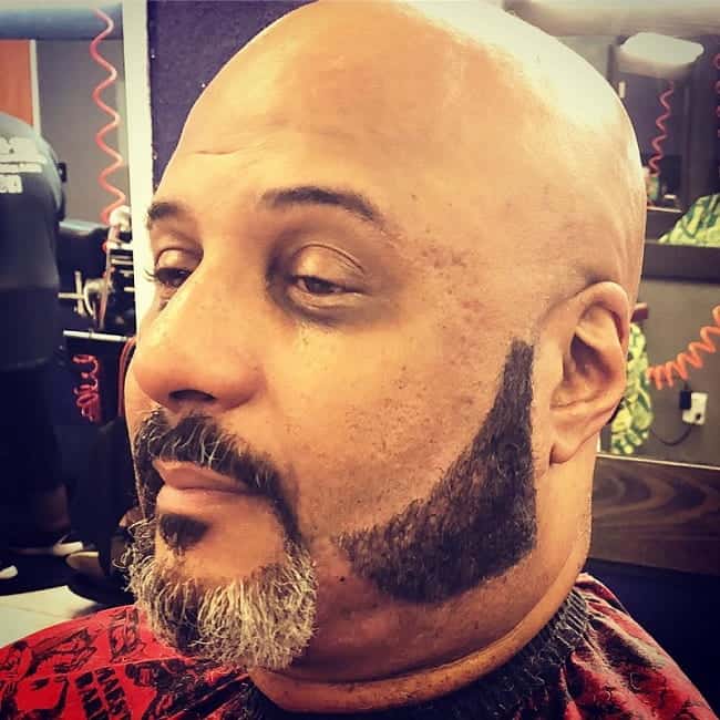 mutton chops beard styles for bald guys