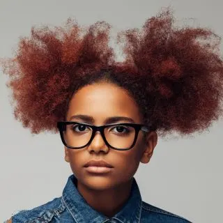 natural hairstyle for black teenage girls