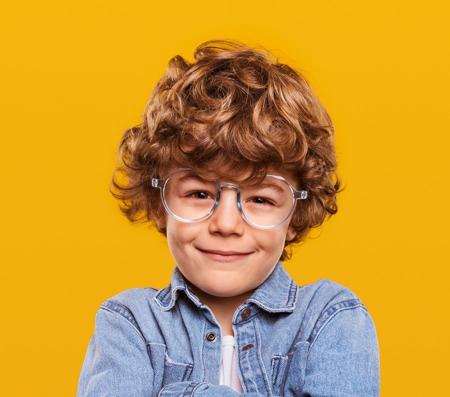 nerd hairstyle for little boys