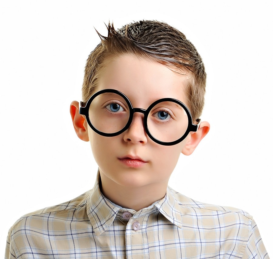 nerd hairstyle for little boys