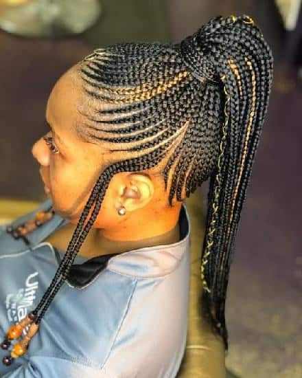 20 Most Delightful Nigerian Hairstyles With Attachment