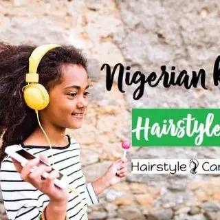 Nigerian kids hairstyles