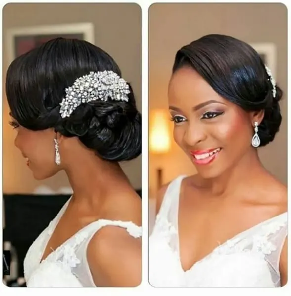 BN Bridal Beauty Natural Hair Nigerian Brides  Bridesmaids  BellaNaija