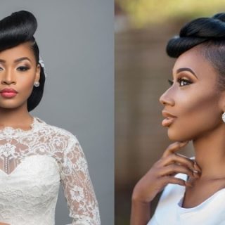 nigerian wedding hairstyle for bride and guests