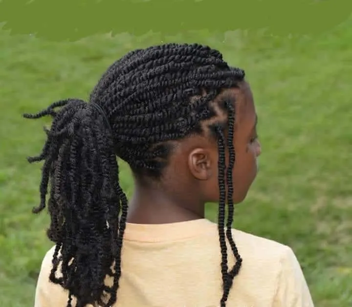 nubian twist ponytail