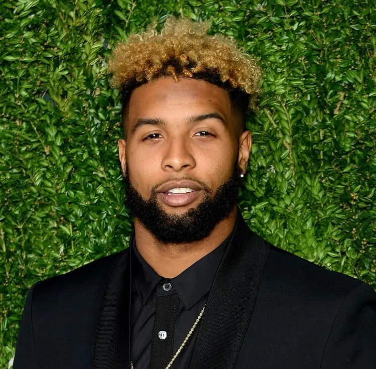 odell beckham jr. hair color