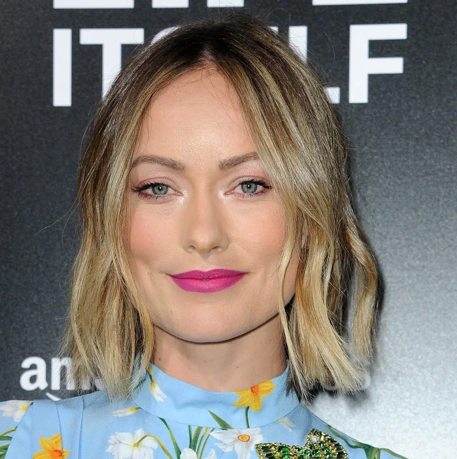 olivia wilde hairstyle of 2018