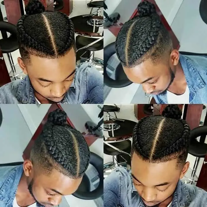 guy with Omarion braids