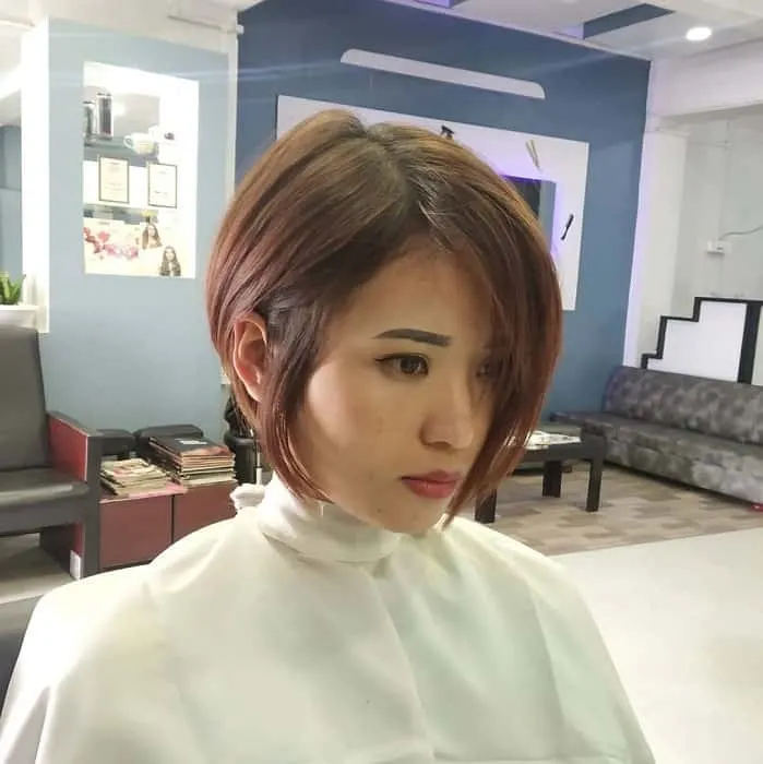 Graduated Bob Haircut with Ombre