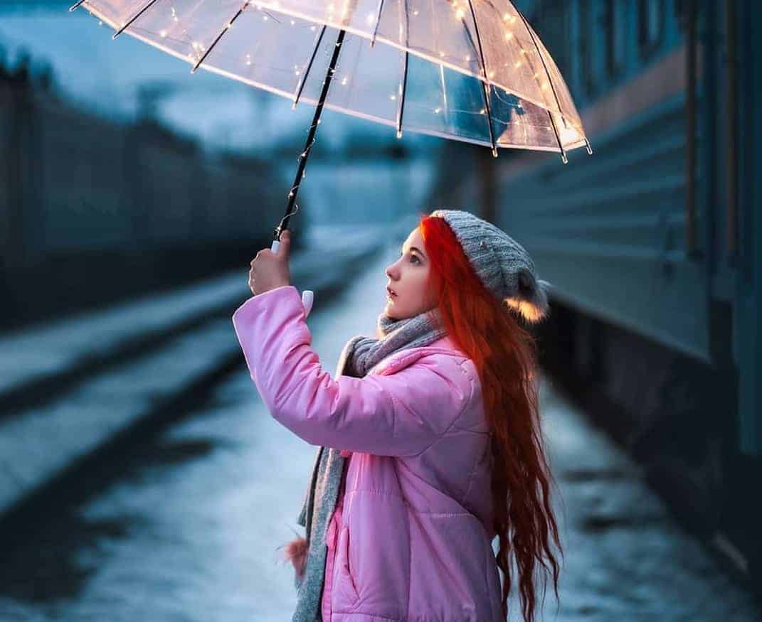 orange hairstyles for women