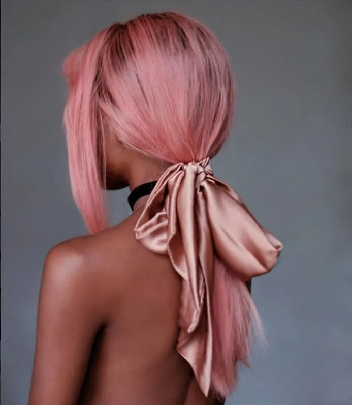 pastel pink hair colors
