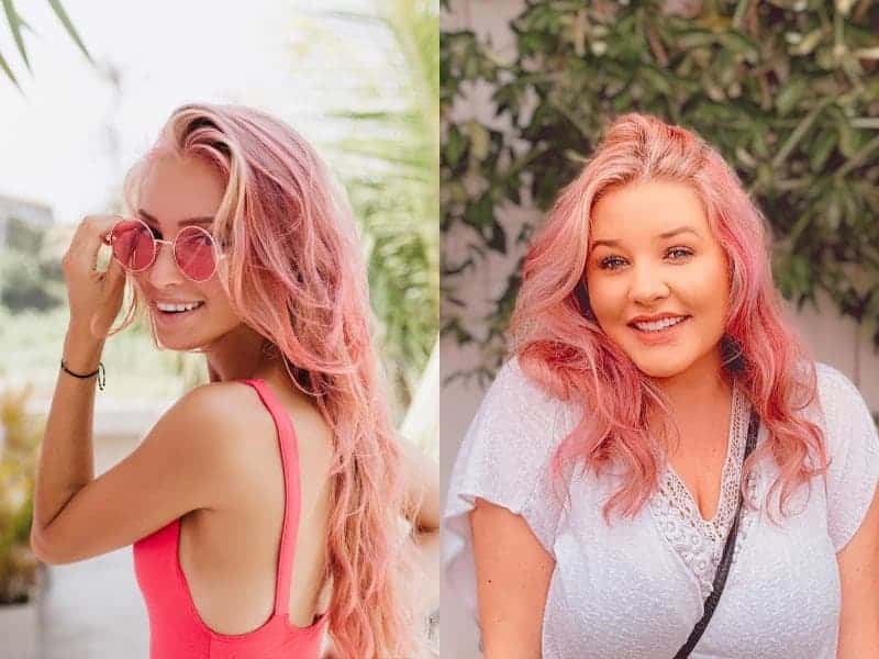 Pastel Pink Hair Dye