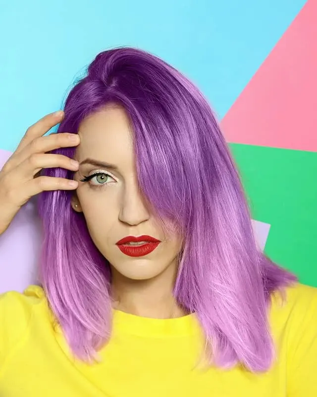 30 Striking Purple Hair Colors Trending in 2024