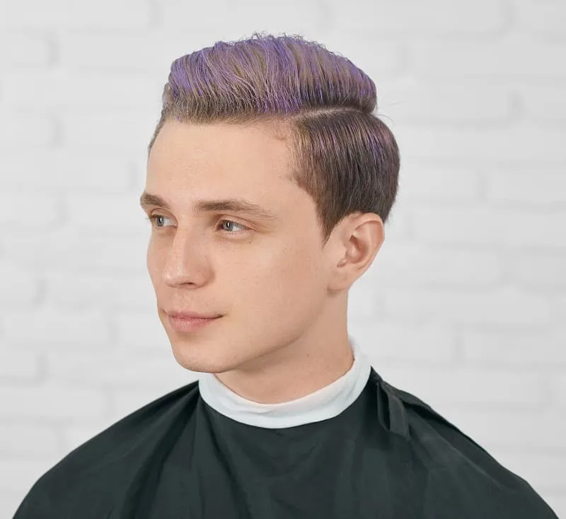 pastel purple hair for guys