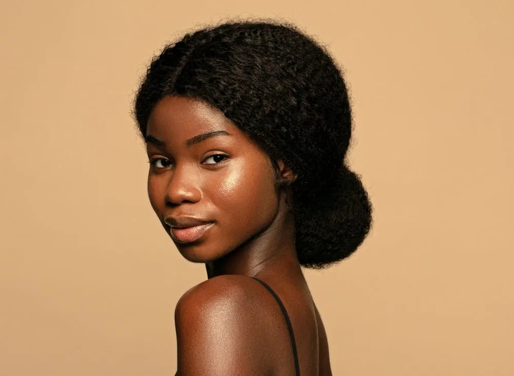 permed hairstyle for black women