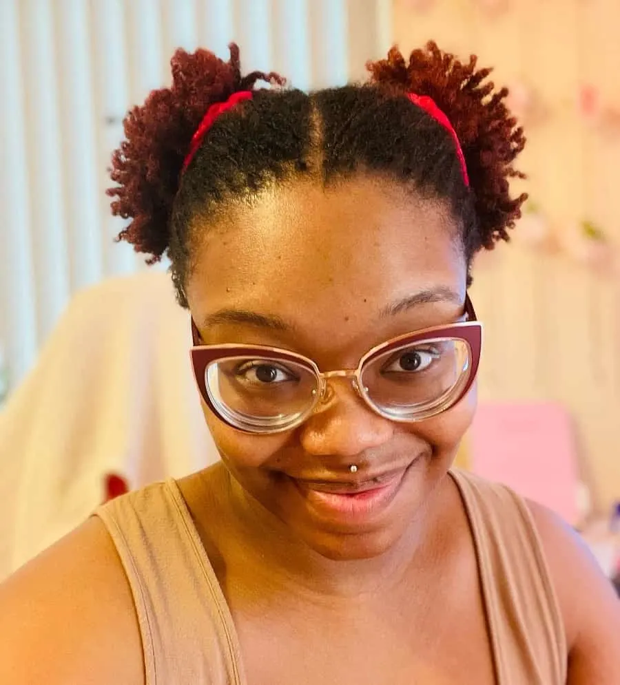 pigtails with sisterlocks