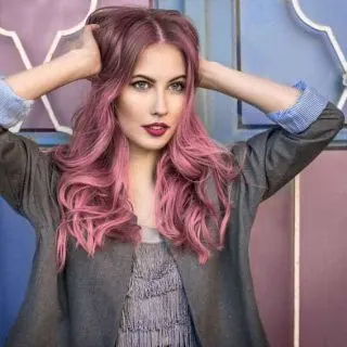 pink hair shades