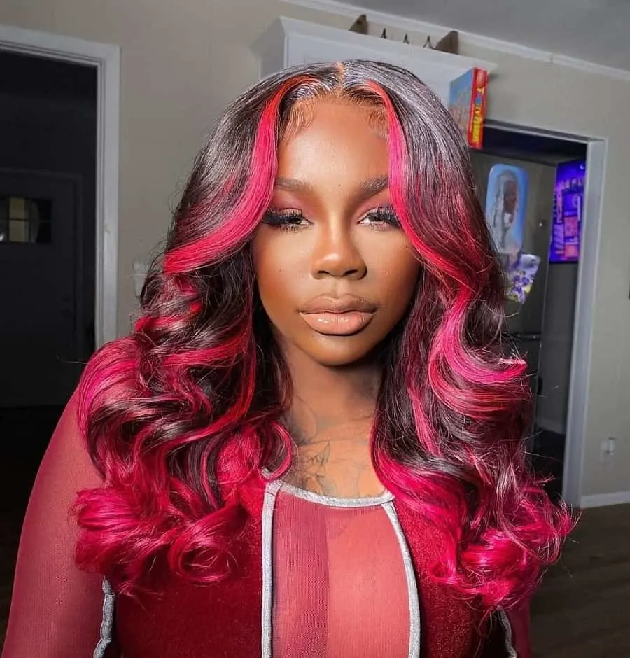 20 Gorgeous Pink Hair Highlights Styles – HairstyleCamp