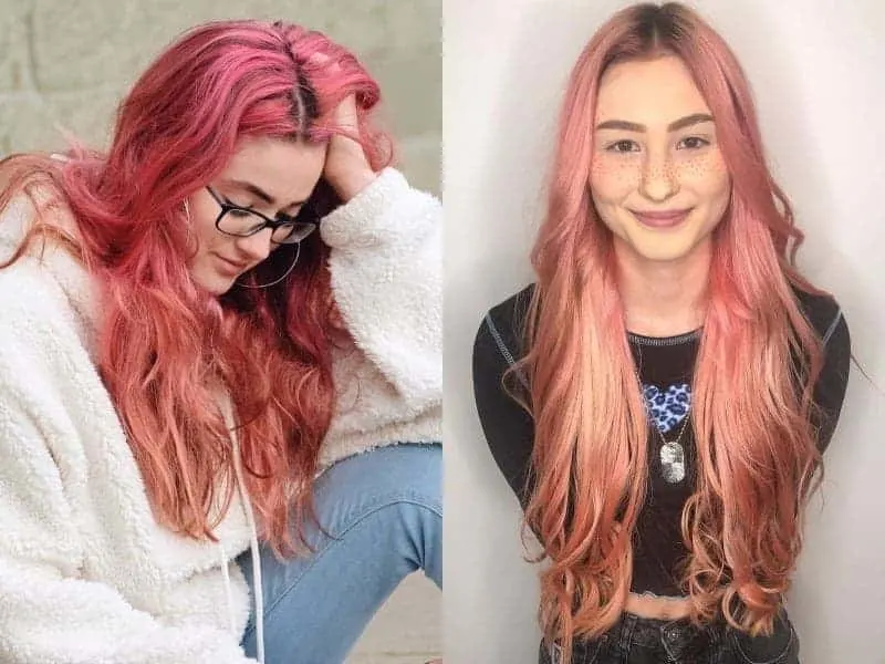 Pink Long Hair