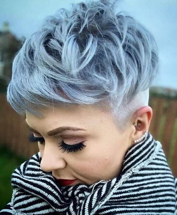pixie bob with low fade