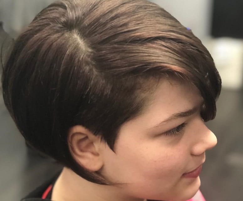 Undercut Pixie Bob Haircut