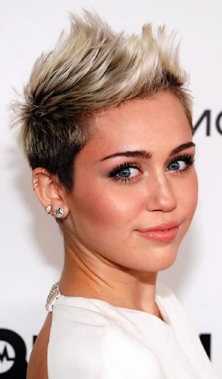 best pixie cuts for round face