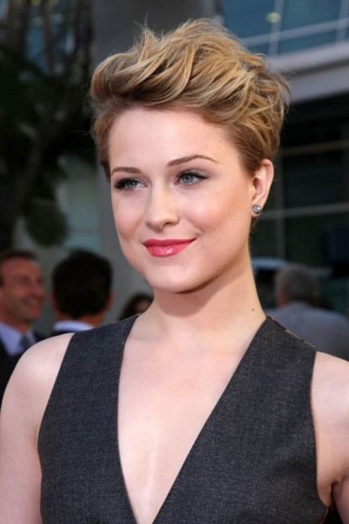 pixie cut for women with round faces