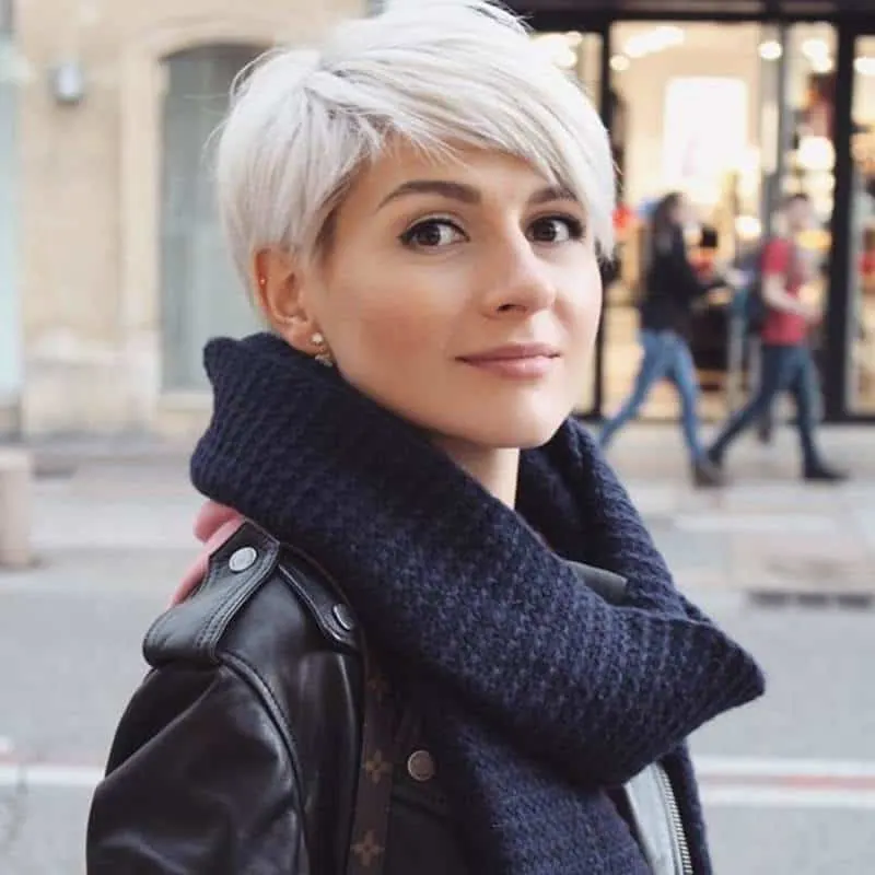 pixie cut for thin blonde hair