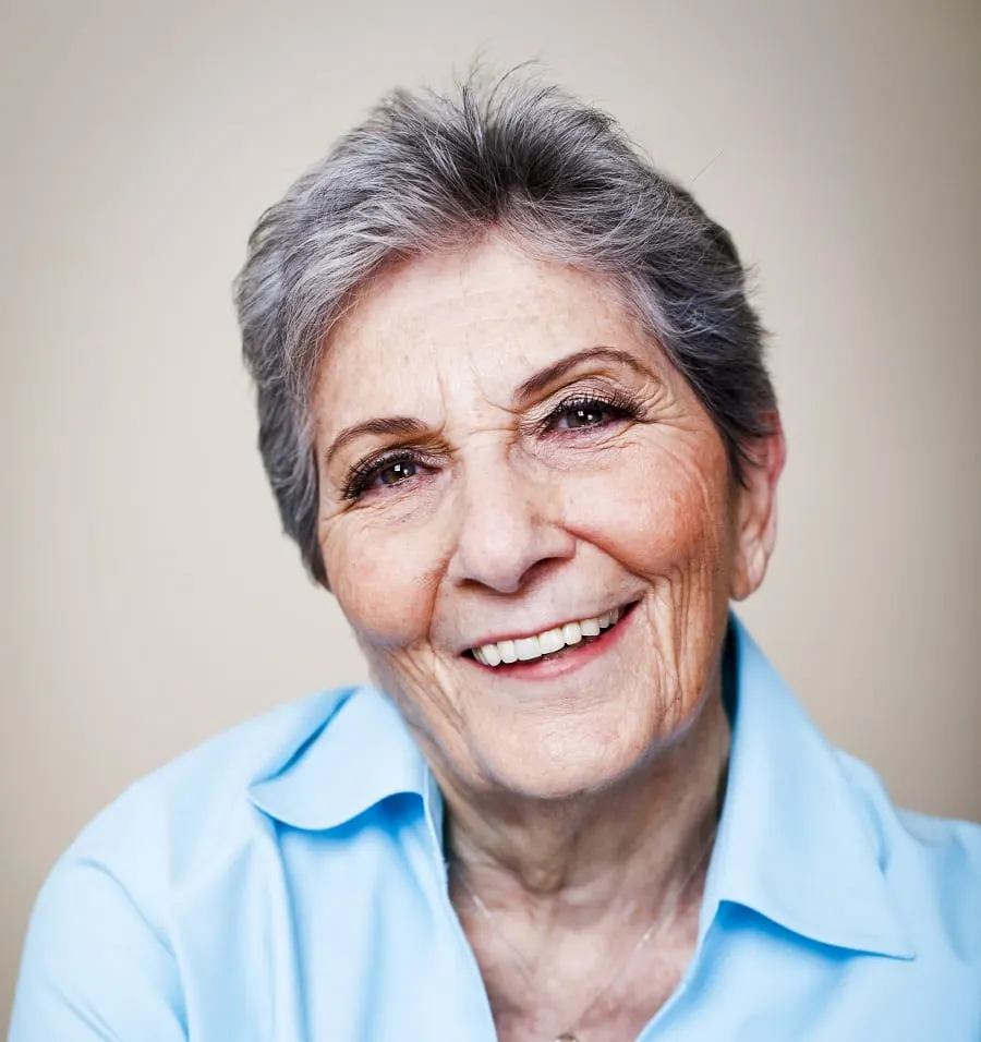 pixie cut for women over 70