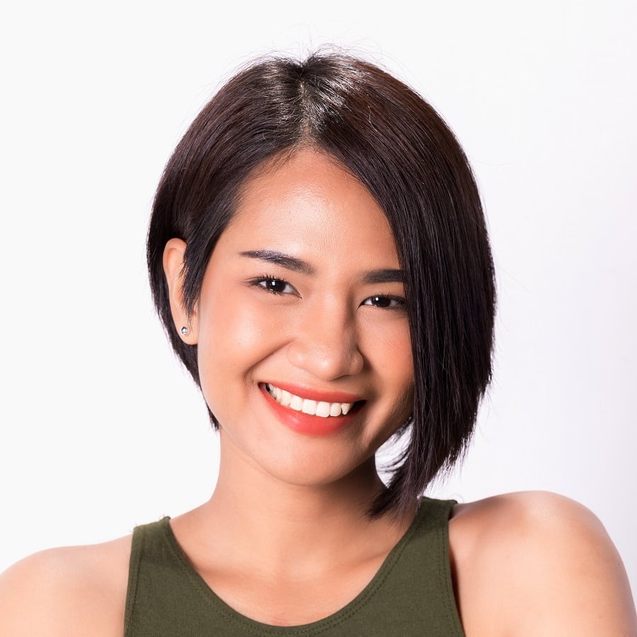 pixie haircut for asian women with oval faces