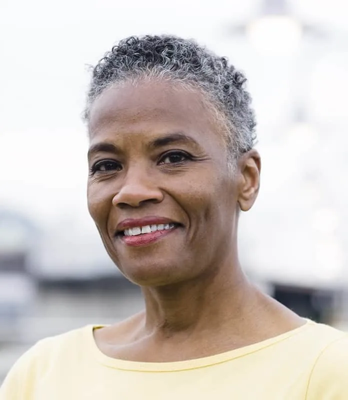 pixie haircut for black women over 60