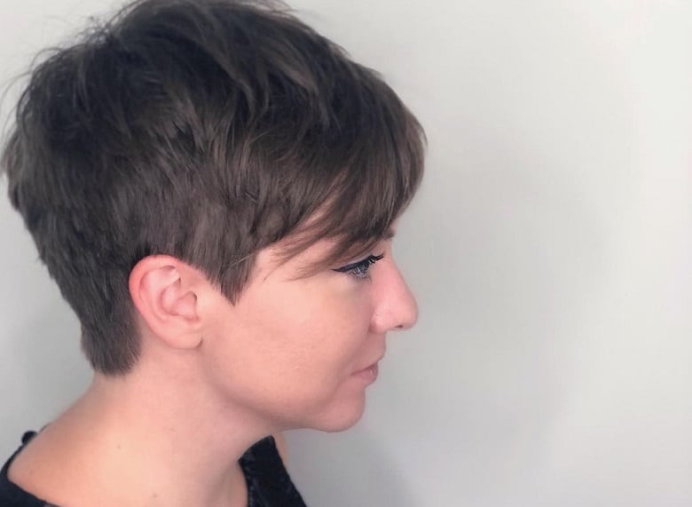 How to Style Pixie Cut with Bangs
