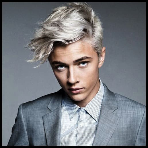 30 Cool Platinum Blonde Hairstyles For Men