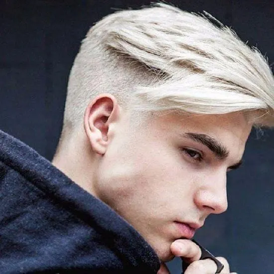 30 Cool Platinum Blonde Hairstyles for Men