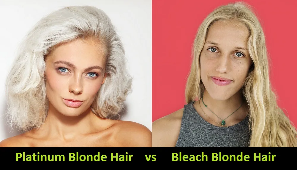 platinum blonde vs bleach blonde