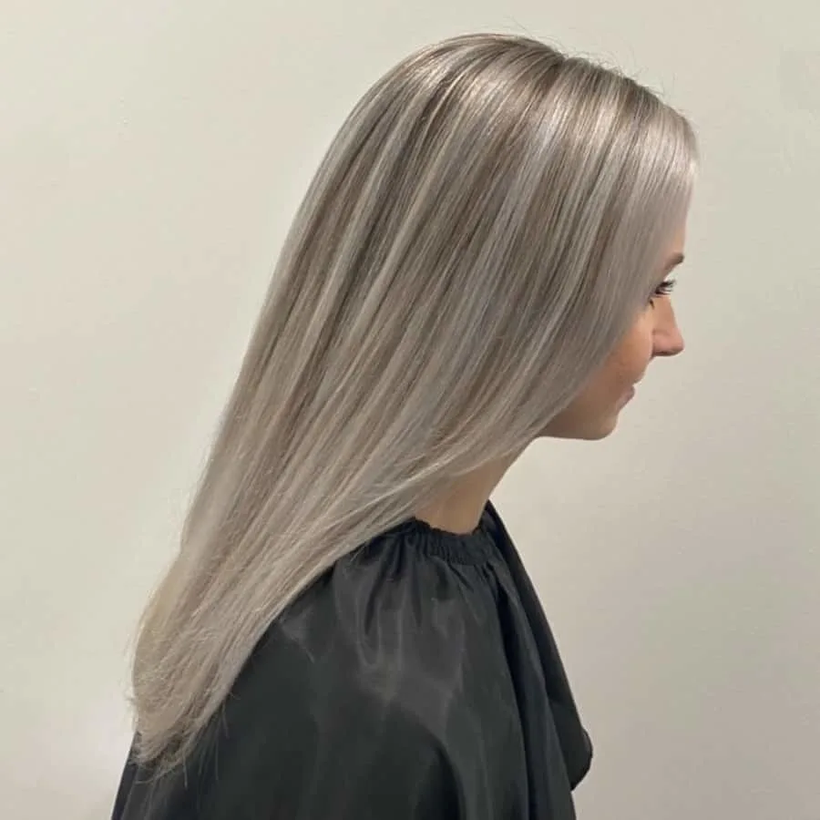 platinum white highlights