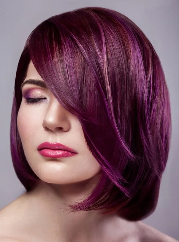 30 Plum Hair Color Ideas Trending Right Now