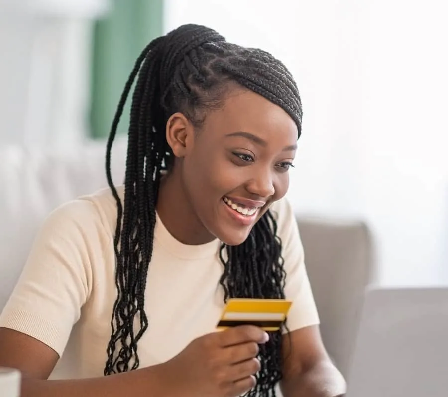 poetic justice braided bangs