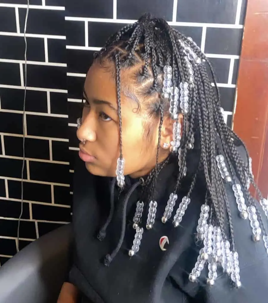 poetic justice braids with beads