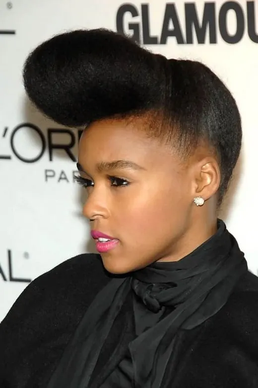 pompadour for black women