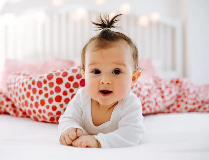 ponytail hairstyle for baby girls