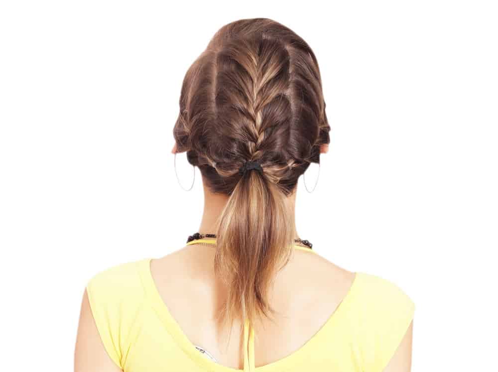 ponytail with medium thin hair