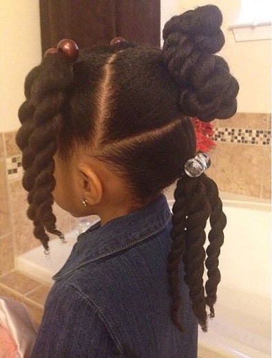 50 Perfect Ponytail Hairstyles for Little Black Girls