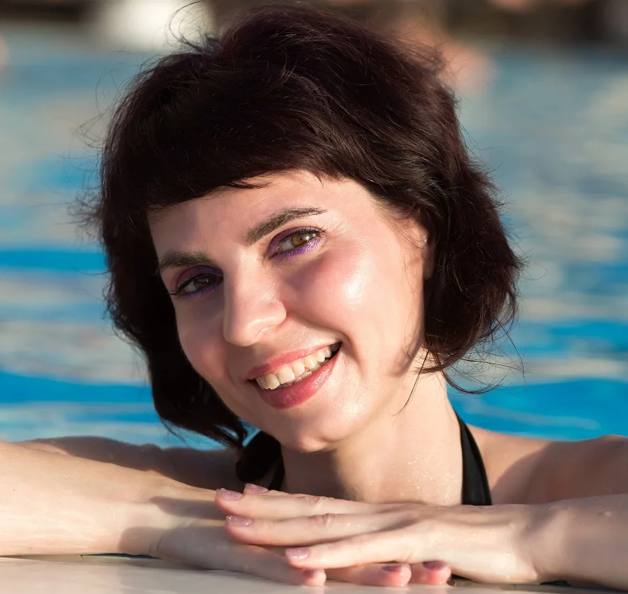 pool hairstyle for short hair
