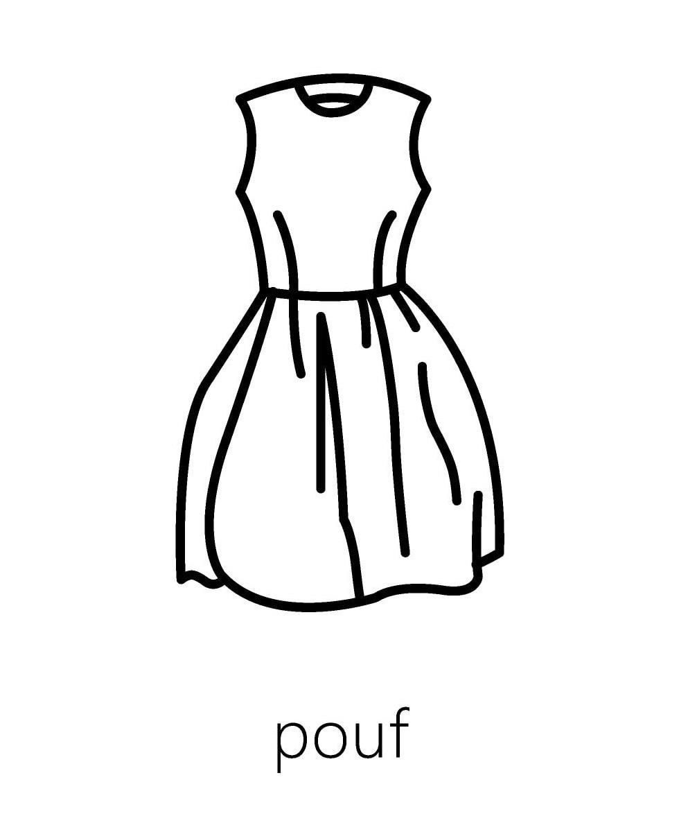 pouf dress