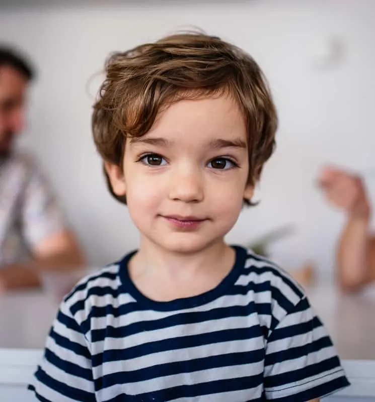 wavy haircut for preschool boys