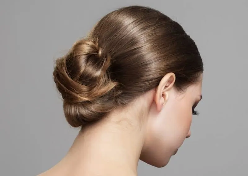 professional bun hairstyle for women